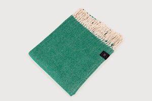 Broken Twill Throw & Blanket — Pure Cotton