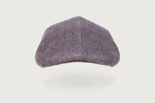 Load image into Gallery viewer, Herringbone Flat Cap — Lambswool