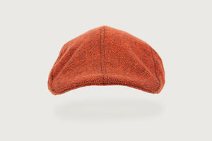 Herringbone Flat Cap — Lambswool