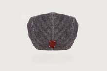 Load image into Gallery viewer, Herringbone Flat Cap — Lambswool