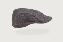 Load image into Gallery viewer, Herringbone Flat Cap — Lambswool