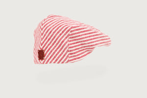 Thin Stripes Flat Cap