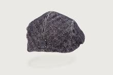 Load image into Gallery viewer, Herringbone Flat Cap — Pure Cotton — Kids