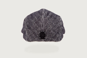 Herringbone Flat Cap — Pure Cotton — Kids