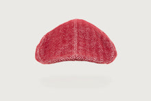 Load image into Gallery viewer, Herringbone Flat Cap — Pure Cotton