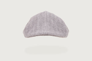 Herringbone Flat Cap — Pure Cotton — Kids