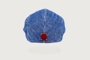 Herringbone Flat Cap — Pure Cotton — Kids