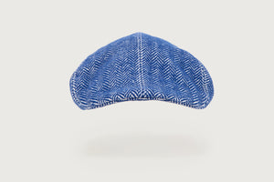 Herringbone Flat Cap — Pure Cotton — Kids