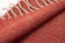 Carregar imagem no visualizador de galeria, Herringbone Shawl - Lambswool
