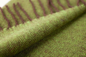 Herringbone Shawl — Lambswool