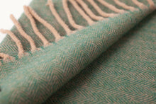 Load image into Gallery viewer, Herringbone Shawl — Lambswool
