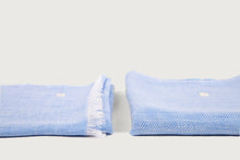 Carregar imagem no visualizador de galeria, Herringbone Shawl - Linen