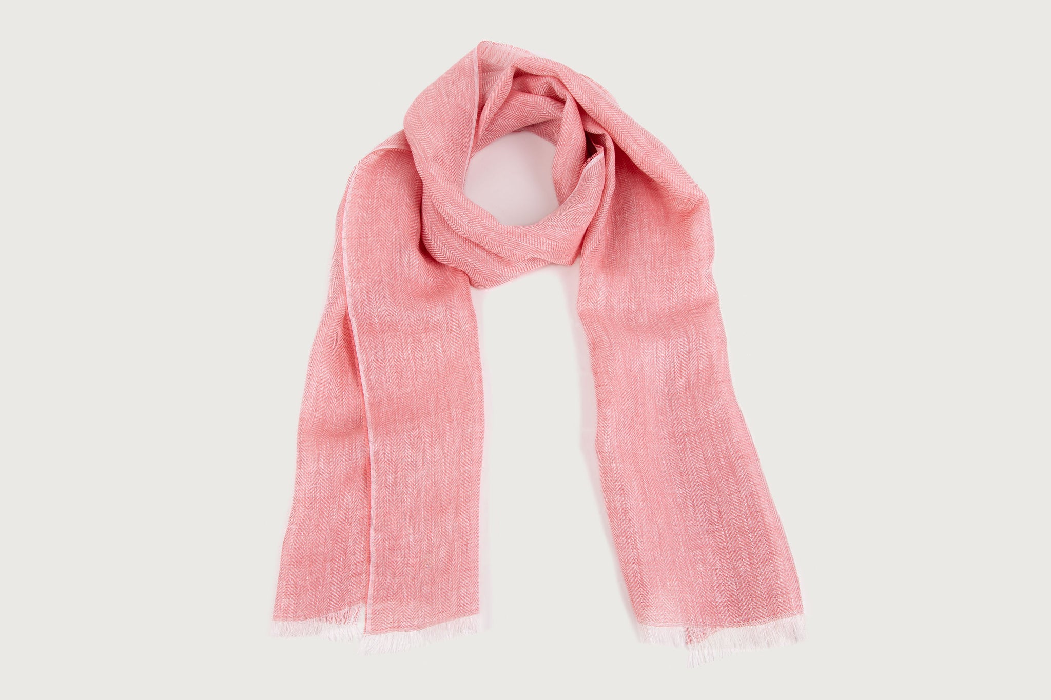 Herringbone Scarf — Linen – STRÓ