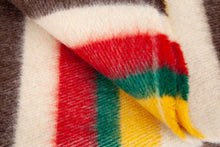Carregar imagem no visualizador da Galeria, Shepherd Throw - Lobeira Stripes - Pure New Wool